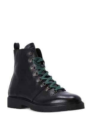 Новые ботинки tommy hilfiger ( th leather hiking boot ) с америки 12us2 фото
