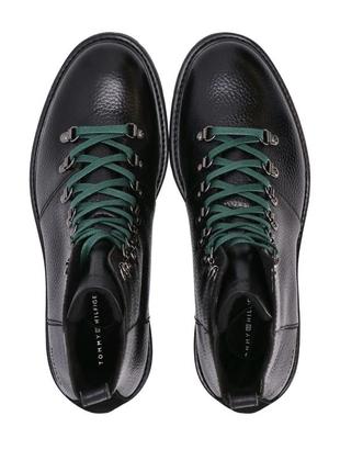 Новые ботинки tommy hilfiger ( th leather hiking boot ) с америки 12us3 фото