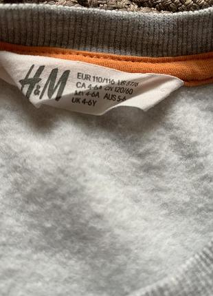 Свитшот детский,h &amp; m. 110/116 3