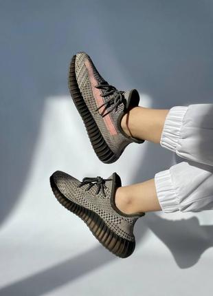 Кроссовки adidad yeezy boost 350 grey