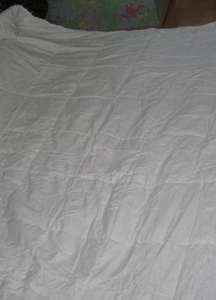 Одеяло белое силиконовое «anti-stress» двойное3 фото