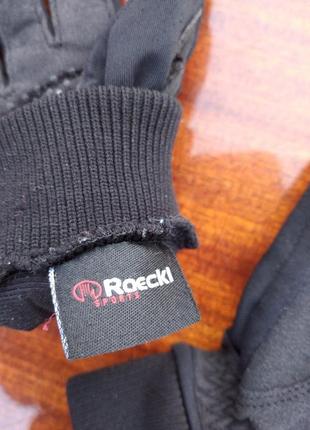 Велоперчатки roeckl. размер 5-6