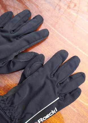 Велоперчатки roeckl. размер 5-6