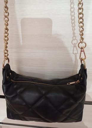 Сумка sinsay черная4 фото