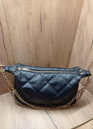 Сумка sinsay черная2 фото