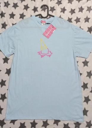 Женская хлопковая футболка для дома и сна love island размер s