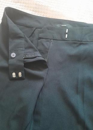 Стильные базовые легкие черные брюки george5 фото
