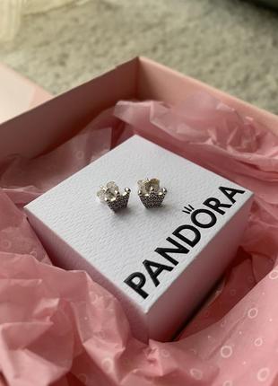 Серьги pandora