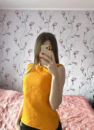 Блуза оранжевая river island