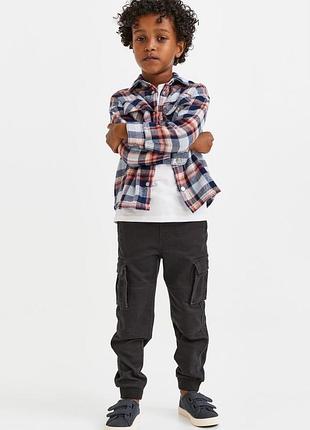 Брюки карго на подкладке h&amp;m