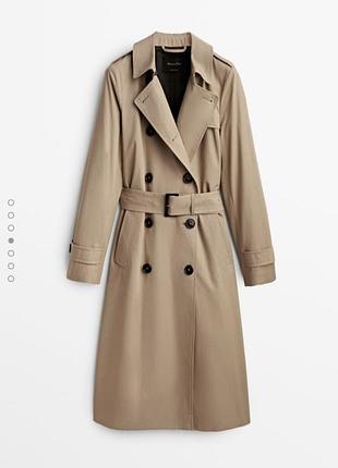 Тренч massimo dutti