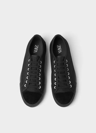 Converse кеды zara теннисные туфли черные кеды зара