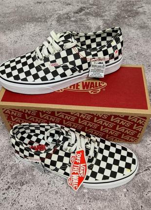 Vans authentic checkerboard кеди ванс1 фото