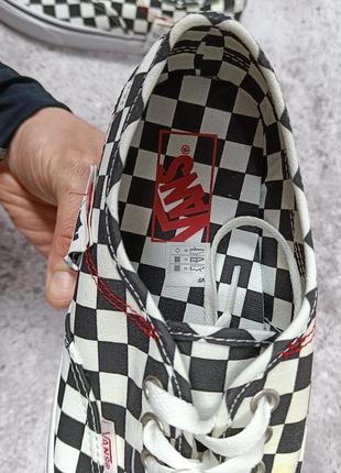 Vans authentic checkerboard кеди ванс7 фото