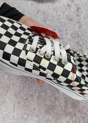 Vans authentic checkerboard кеди ванс8 фото