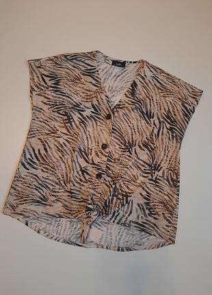 Стильная блуза oversize, размер xl/2xl