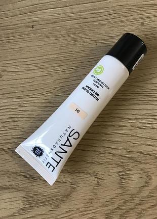 Бб-крем sante hydro glow bb-cream, оттенок 01 lightю веган, cruelty-free, vegan.