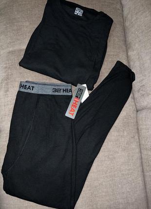 Набор мужского белья кофта + штаны, подштанники 32 degrees2 фото
