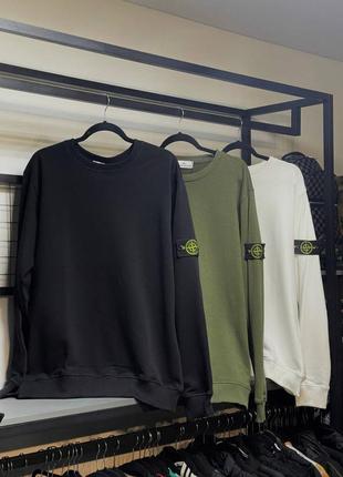 Свитшот stone island/Свитшот-конн айленд