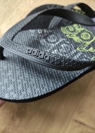 Чоловічі фірмові шльопанці в'єтнамки adidas, оригінал, р. 40-415 фото