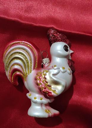 Елочная игрушка питашек, украшение для елки питух