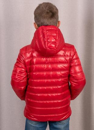 Демисезонная куртка двусторонняя для мальчиков и подростков «арсен - 3», размеры на рост 104 - 1584 фото