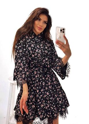 Ніжна сукня з мереживом нежное платье с кружевом