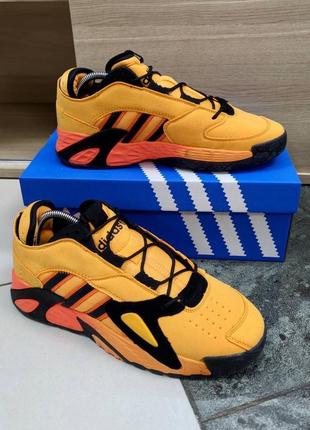 Adidas streetball red & orange5 фото