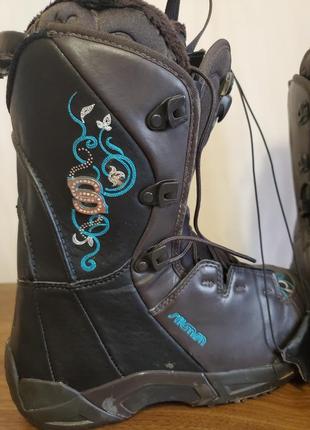 Ботинки,сапоги горнолыжные salomon женские2 фото