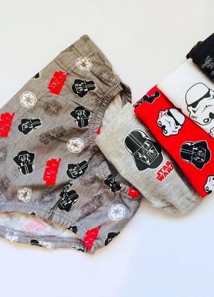 Трусики на мальчика поштучно star wars primark