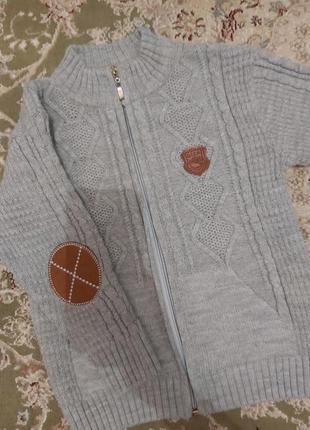 Теплий турецький светр 116 розмір