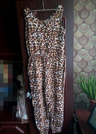 Леопардовый комбинезон gorgeous на 10 лет, xxs-xs размер