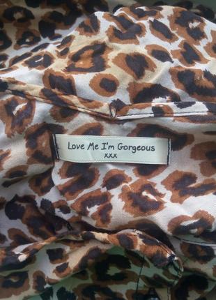 Леопардовий комбінезон gorgeous на 10 років, xxs-xs розмір5 фото