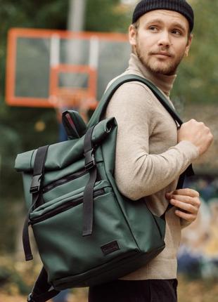 Мужской рюкзак ролл sambag rolltop zard зеленый