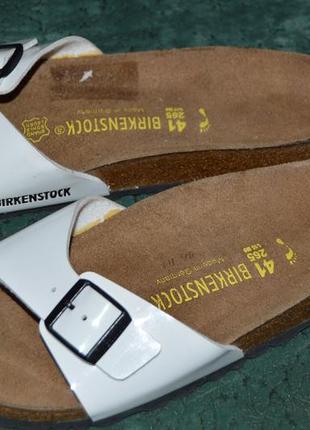 Шльопки шльопанці birkenstock оригінал кожа розміри 41 42 43, шлепки1 фото