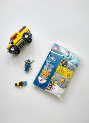 Трусики на мальчика lego city primark