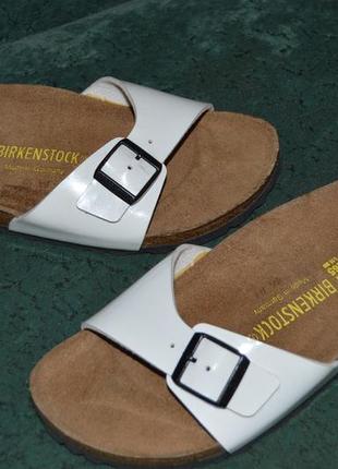 Шльопки шльопанці birkenstock оригінал кожа розміри 41 42 43, шлепки2 фото