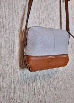 Стильная сумочка из натуральной кожи ben de lisi, оригинал5 фото