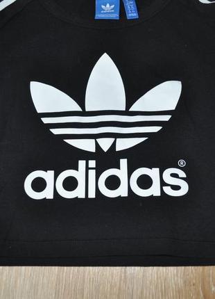 Укороченый лонгслив adidas3 фото