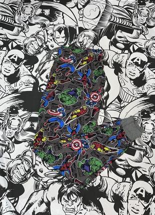 Піжамні штани з принтом комікс марвел месники marvel avengers