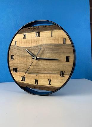 Часы настенные, часы из дерева.