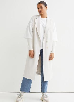 Стильный жилет тренч h&m