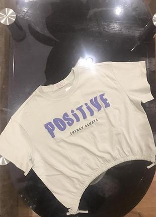 Футболка для девочек h&m 3