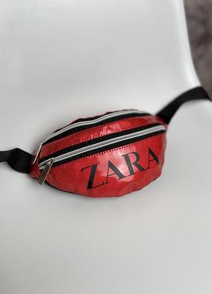 Бананка лак zara червона 2