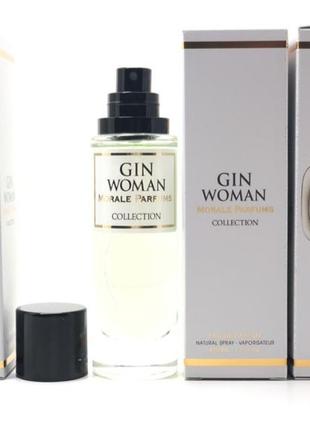 Жіночий аромат gin woman morale parfums (джин вумен морал парфум) 30 мл