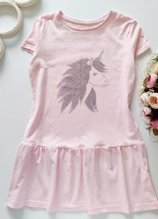 Сукня з блискучим єдинорогом  артикул: 14528