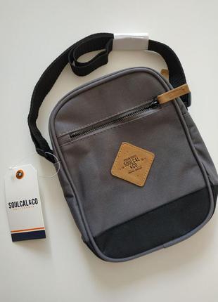 Сумка мужская новая через плечо сумочка соукал soulcal&co original оригинал