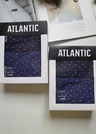 Мужские боксеры семейные трусы atlantic набор оригинал4 фото