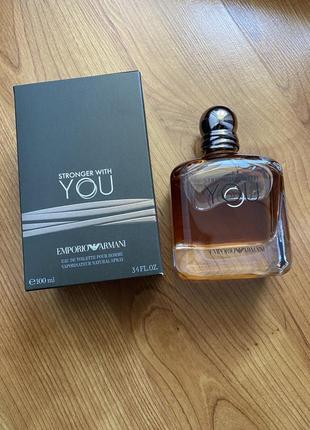 Armani stronger with you 100 ml.