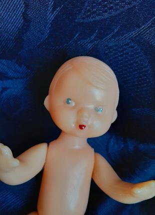 Кукла 🤸‍♂️ пупс ссср пупсик голыш пластмассовый мальчик аским кишенев советский винтаж6 фото